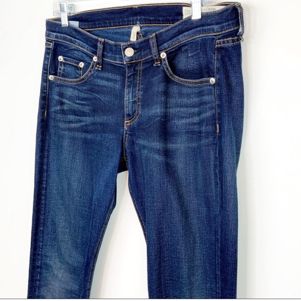 Rag & Bone Skinny Jeans in Woodford Wash 29